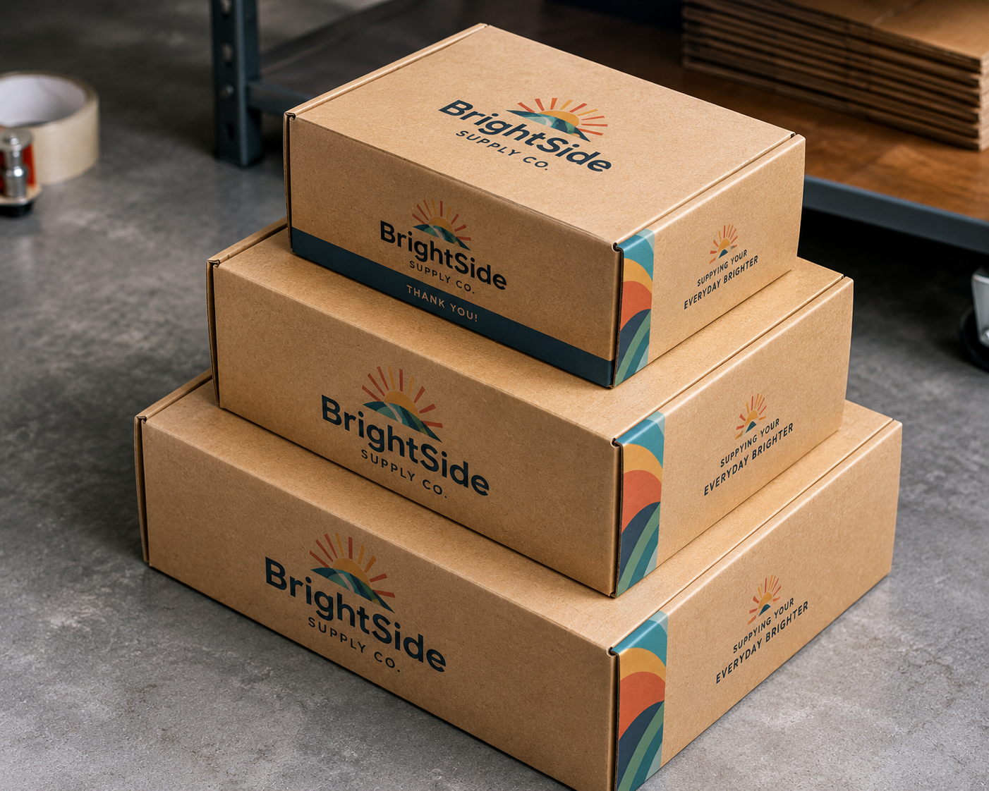 Corrugated Boxes sample